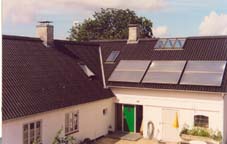 solfangere - vedvarende energi på Orø